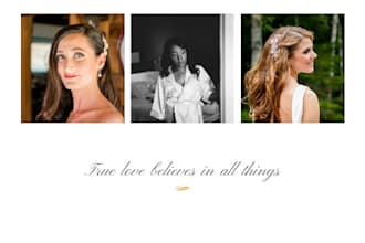 do wedding photo editing and color