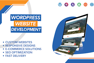 design woocommerce website, wordpress ecommerce website or online store