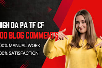 do 300 manual dofollow backlinks with high da, pa, tf, cf