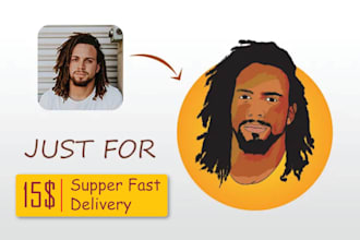 create digital portraits and caricatures