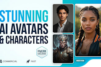 create photorealistic ai avatars and characters