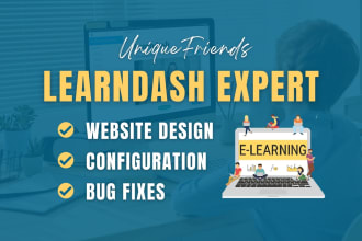 develop and customize your wordpress lms website with learndash