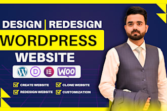 create a modern, responsive wordpress website with elementor pro and acf