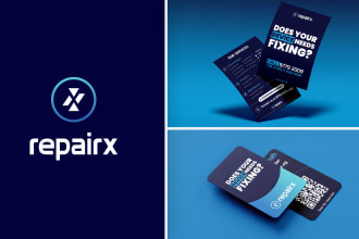 design business logo, stationery, and brand guidelines