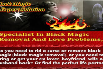 remove black magic and curse and all type of toxic energies