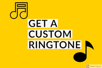 make a custom ringtone for you