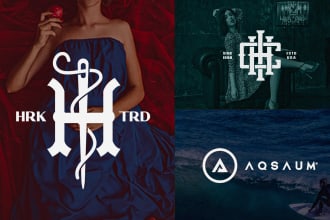 design a luxury clothing brand logo for fashion, streetwear, or boutique
