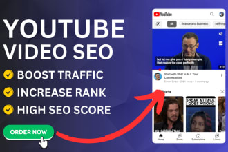be youtube SEO expert or channel manager to do video search engine optimization