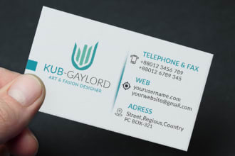 design minimalist business card design, logo design