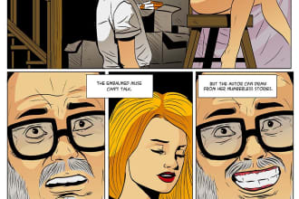 do one page comic story