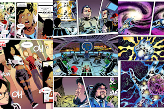 do one page comic story