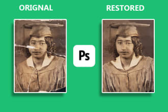 restore old photos, fix repair and colorize old photo