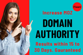 boost,increase moz da increase domain authority, SEO service