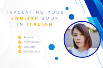 provide english to italian translation for your book