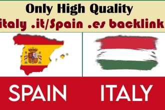 pro1 seo spain italy white hat  dofollow da DR backlink spanish italian