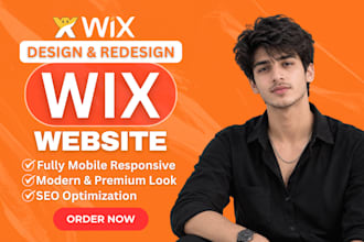 design wix website, redesign wix website, wix website redesign, wix website