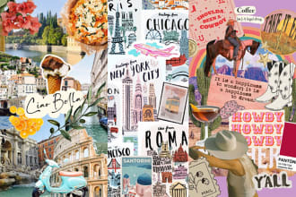 create a vision board for new years 2025 resolutions