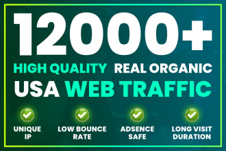 drive keyword targeted USA traffic