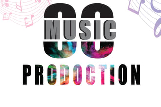 do music  dj logo design in 24 hours