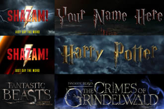 make a movie logo for you