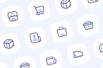 make unique and custom line icon illustration