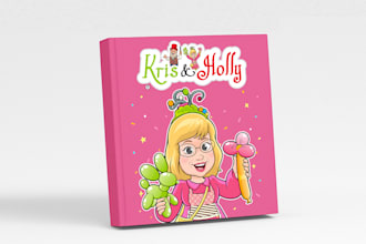 illustrate dreamy story scenes for your custom children book