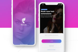 create mobile app ui design for android and ios