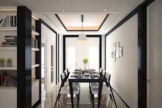 create awesome 3d interior rendering, architectural rendering