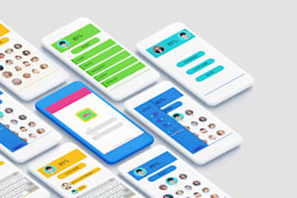 design mobile app ui, and splash screens