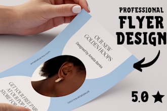 create a professional flyer for your business