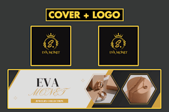 design banner and logo for shopify, etsy, ebay and amazon