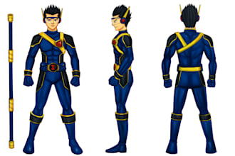 draw original super hero design for you