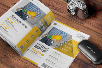 design professional flyer, brochure or leaflet