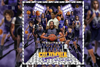 create sports poster flyer design