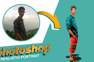 edit your photo in colorful cartoon style
