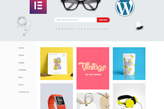 design a stunning wordpress website using elementor pro