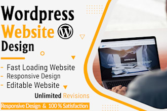 provide a professional and responsive wordpress website