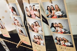 design a photo booth template