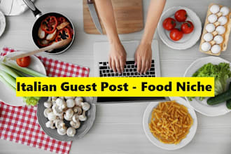 italian guest post food niche