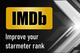 promote your imdb profile and improve starmeter rank