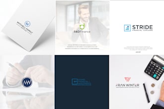 do consulting or financial logo design