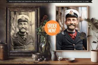 restore, repair, colorize and enhance your old photos