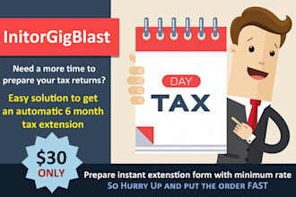 prepare your tax extension form