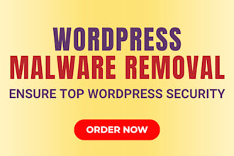 do wordpress malware removal and ensure top wordpress security