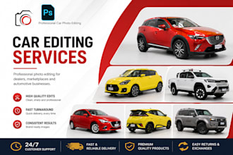 professionally edit car photos for dealerships,