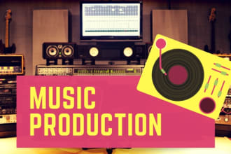 make or finish an electronic track for you