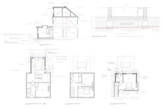 convert PDF and sketches, to autocad 2d drawings