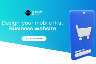 design a business website with elementor pro