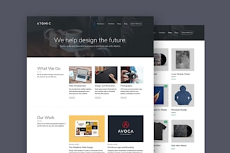 design and develop complete wordpress website