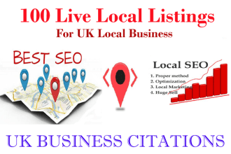 do 100 local citations help for UK gmb and google ranking